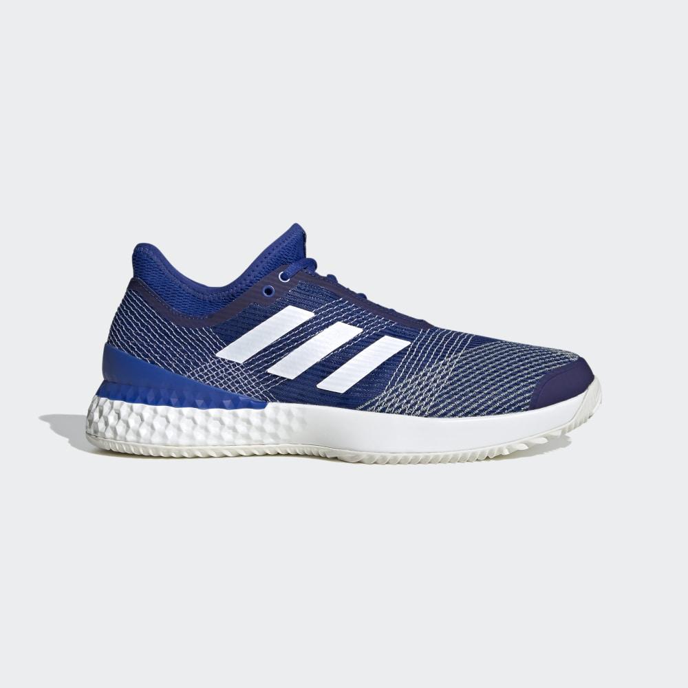 Adidas Men's Adizero Ubersonic 3.0 Clay Tennis Shoes Royal/White Ireland EH2872